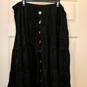 WOMAN WITHIN - Moleskin - Skirt - Western - Bohemian - Prairie - 2X